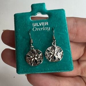 Sand dollar earrings